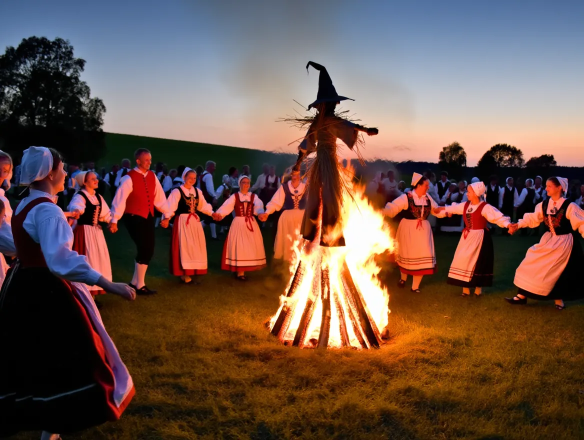 Traditionel dansk festival
